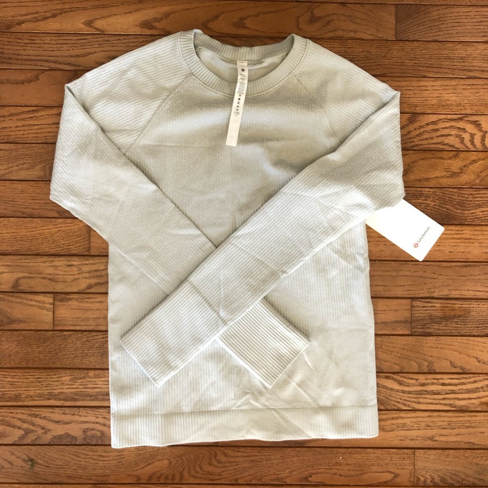 Lululemon Rest Less Pullover - gray